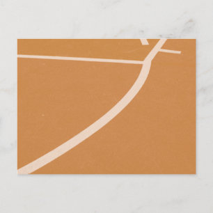 Cool Basketbalring Briefkaart