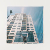 Cool Basketbalring Wandkleed (Voorkant)