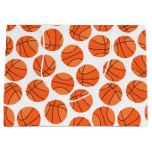 cool basketbalsportpatroon groot cadeauzakje (Voorkant)