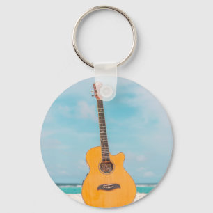 Cool Bass Guitar Sleutelhanger