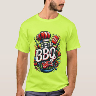 Cool BBQ King grilling T-shirt