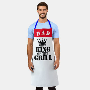 Cool BBQ Lover Griller Funny King of The Grill Schort