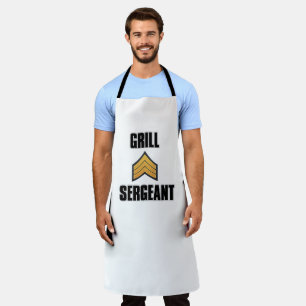 Cool BBQ Summer Fun Grill Sergeant grappig Apron Schort