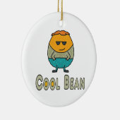 Cool Bean Keramisch Ornament (Rechts)