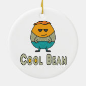 Cool Bean Keramisch Ornament (Achterkant)