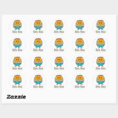 Cool Bean Ronde Sticker (Vel)