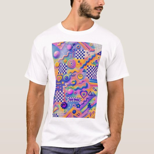 Cool Beans Pastel | T-Shirt Kidcore (Devant)