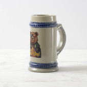 Cool Bear Dad Father’s Day Gift for Stylish Father Bierpul (Voorkant rechts)