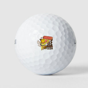 Cool Bee Loves Pizza Puns Golfballen