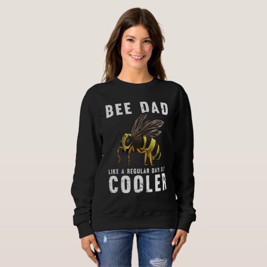 Cool Beekeeping Men Dad Bee Hive Keeping Honey Bee Trui (Voorkant volledig)