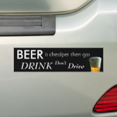 COOL BEER BUMPERSTICKER (Op auto)