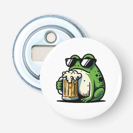 Cool Beer Button Flesopener (Voorkant)