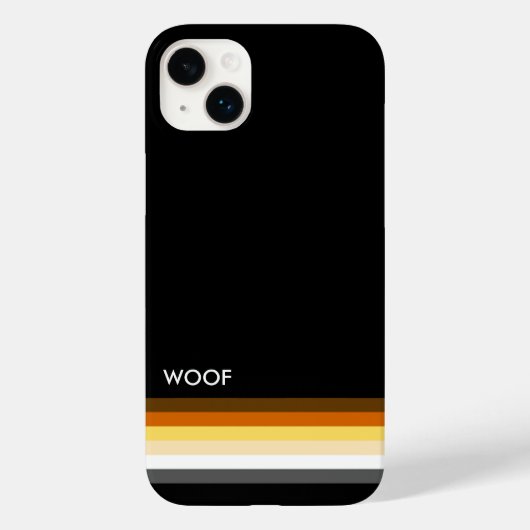 Cool Beer Pride Flag woof Case-Mate iPhone Case (Achterkant)