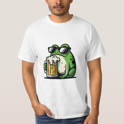 Cool Beer T-shirt (Voorkant)