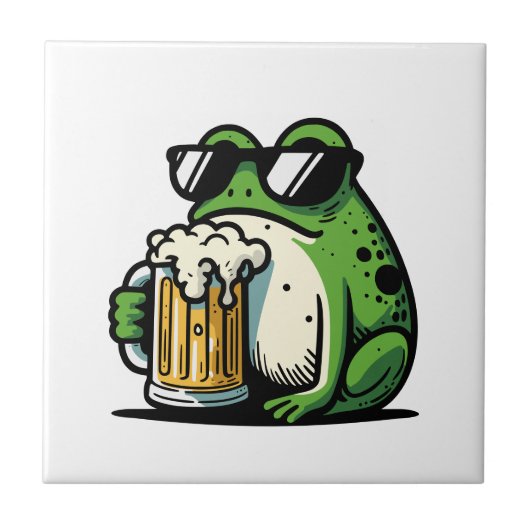 Cool Beer Tegeltje (Voorkant)
