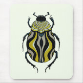 Cool Beetle Bug Art Insect Lover Muismat (Voorkant)