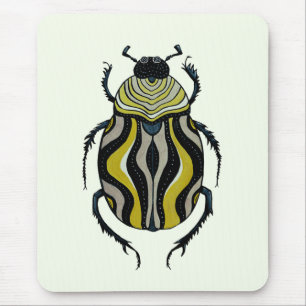 Cool Beetle Bug Art Insect Lover Muismat