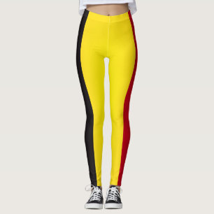 Cool Belgium Flag Mode Leggings