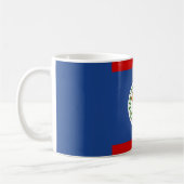 Cool Belize Flag Koffiemok (Links)