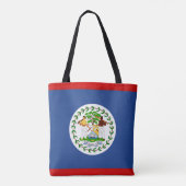 Cool Belize Flag Mode Draagtas (Achterkant)
