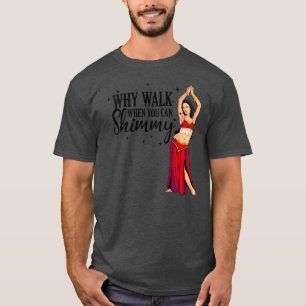 Cool Belly Dansende Art Mannen Women Arabian Dance T-shirt