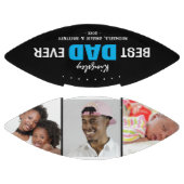 Cool 'BEST DAD EVER' foto- en naamcadeau American Football (Panelen)