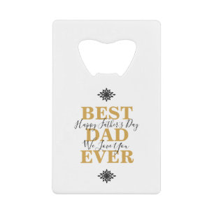 Cool Best Pap Ever Vaderdag Kredietkaart Flessenopener