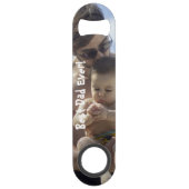 Cool Best Pap Ever Vaderdag Photo Bottle Opene Speed Flessenopener (Achterkant)