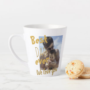 Cool Best Pap Ever We houden van je foto Latte Mok