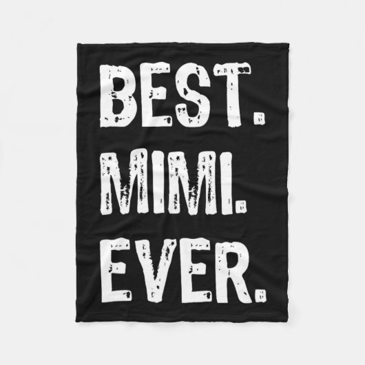 Cool Beste Mimi ooit Familie Grappig Fleece Deken (Voorkant)
