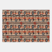 Cool betegeld Western feest Inpakpapier Vel (Voorkant 2)