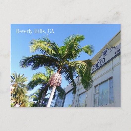 Cool Beverly Hills Briefkaart! Briefkaart (Voorkant)