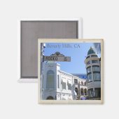Cool Beverly Hills, Rodeo Dr. Magnet! Magneet (Voorkant / Achterkant)