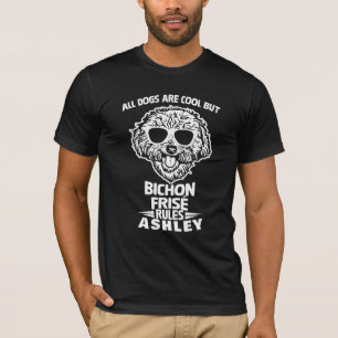 Cool Bichon Frisé Rule Dog T-shirt