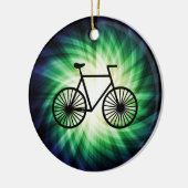 Cool Bicycle Keramisch Ornament (Links)