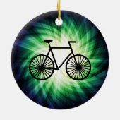 Cool Bicycle Keramisch Ornament (Achterkant)