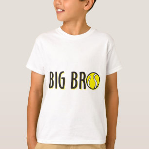 Cool Big Bro Brother Shirt - Tennis Thema