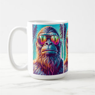 Cool Bigfoot in Hip Zonnebril Koffiemok