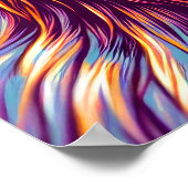 Cool Bigfoot in Hip Zonnebril Poster (Hoek)