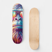 Cool Bigfoot in Hip Zonnebril Skateboard (Voorkant)