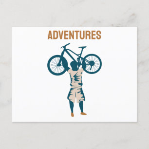 Cool Biker - avonturen Briefkaart