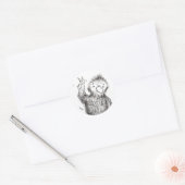 Cool Bird sticker (Envelop)