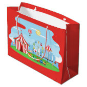 cool Birthday Carnaval Fair Groot Cadeauzakje (Achterkant Gekanteld)