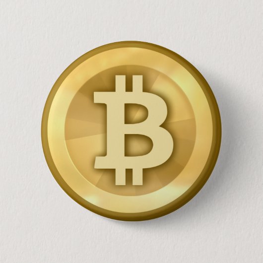 Cool Bitcoin Button (Voorkant)