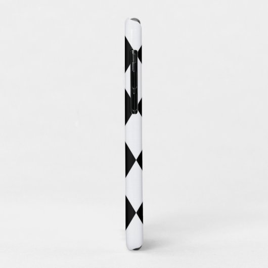 Cool Black Diamonds-patroon Case-Mate iPhone Case (Achterkant/links)