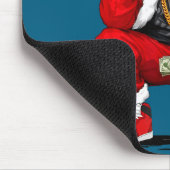 Cool Black Man Santa Claus Christmas African Ameri Muismat (Hoek)