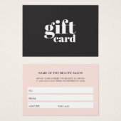 Cool Black Pastel Bold Beauté White Stripes (Devant & derrière)