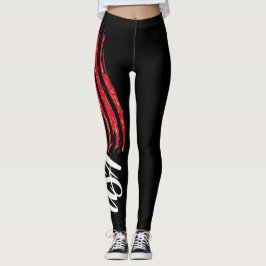 cool black usa vlag patroon sexy warm design leggings