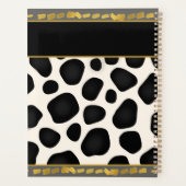 Cool Black & White & Gold 2023 Planner (Achterkant)