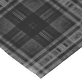 Cool Black & white plaid Skull tablecloe Tafelkleed (Gekanteld)